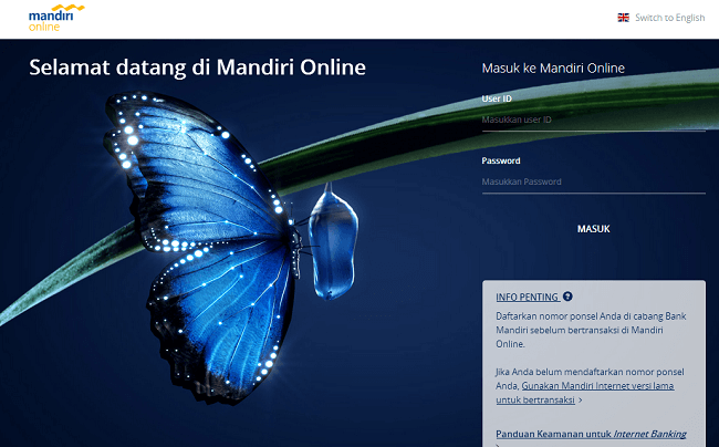 mandiri online
